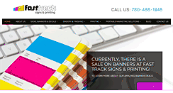 Desktop Screenshot of fasttracksigns.com